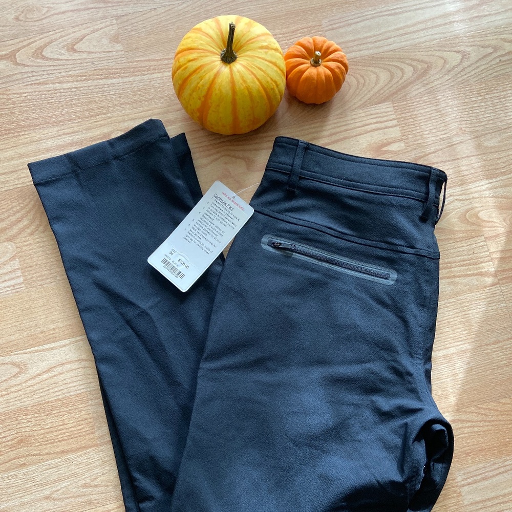 NWT Lululemon Men's Black Commute Pant Size 34